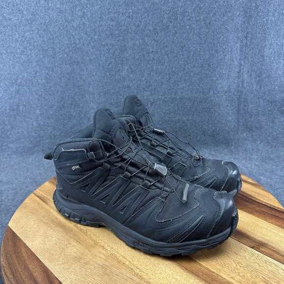 Salomon XA Forces Mid GTX Gore-Tex Black Tactical Hiking Boot Mens 9.5 - Picture 2 of 15